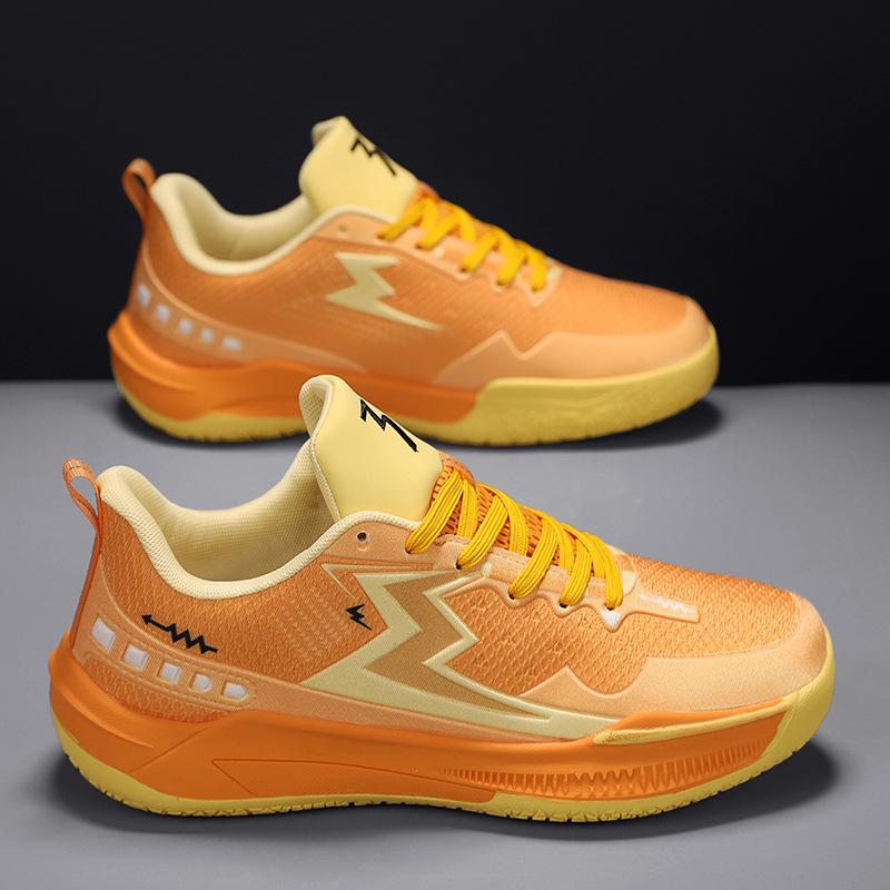 

Мужская летняя стильная мужская амортизирующая баскетбольная обувь с ручкой на воздушной подушке, повседневная обувь 45