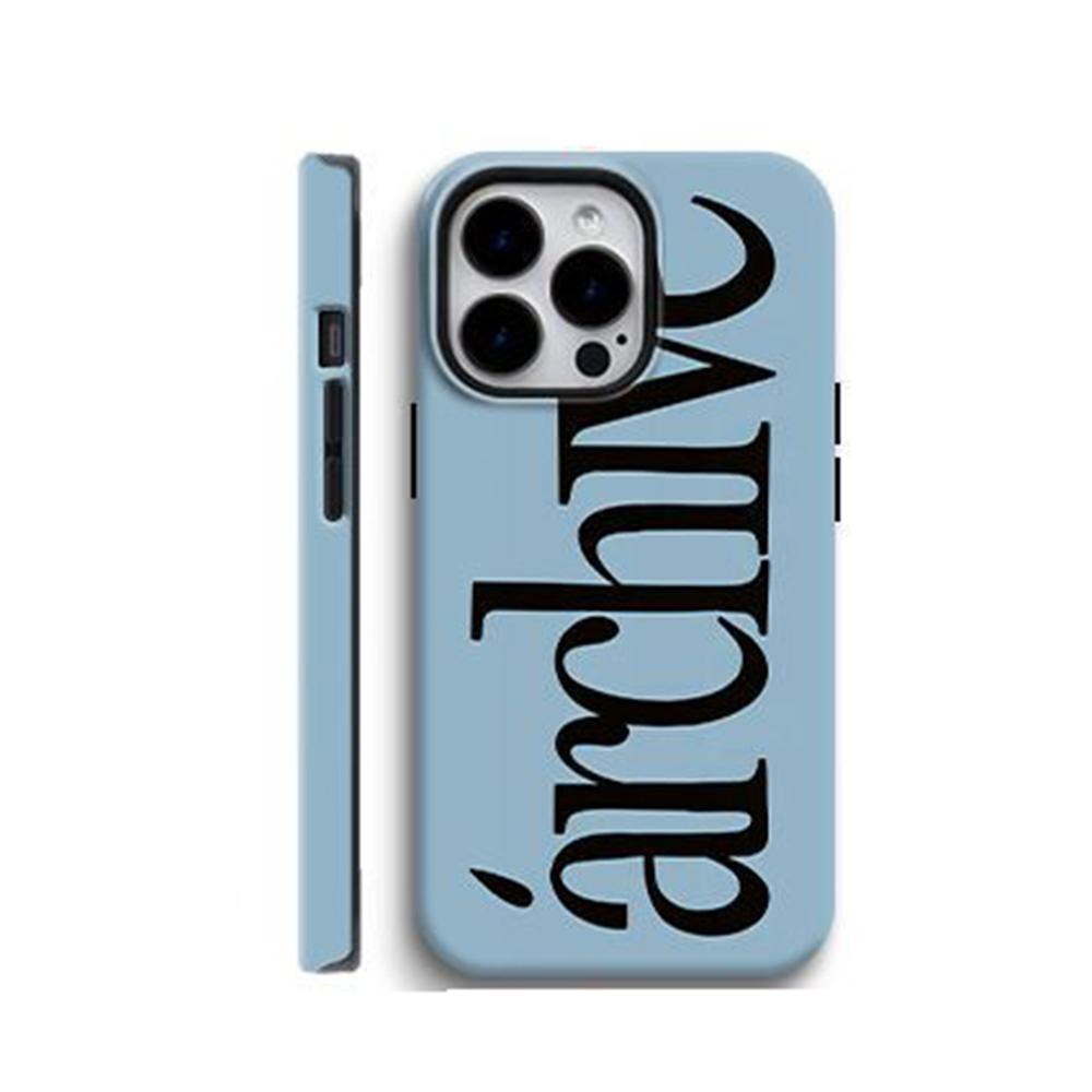 Luxury Clmj Ins Wind Alphabet Archive Phone Case for iPhone 17 17e 16 15 14 13 12 11 X XS XR XSMAX Air Pro Max Plus Double-layer iPhone 12