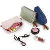 Kleine Make-up Tas Eenvoudige Effen Kleur Cosmetische Opbergtas voor Vrouwen Pouch Toiletartikelen Tas Waterdichte Make-up Portemonnees Etui Mini