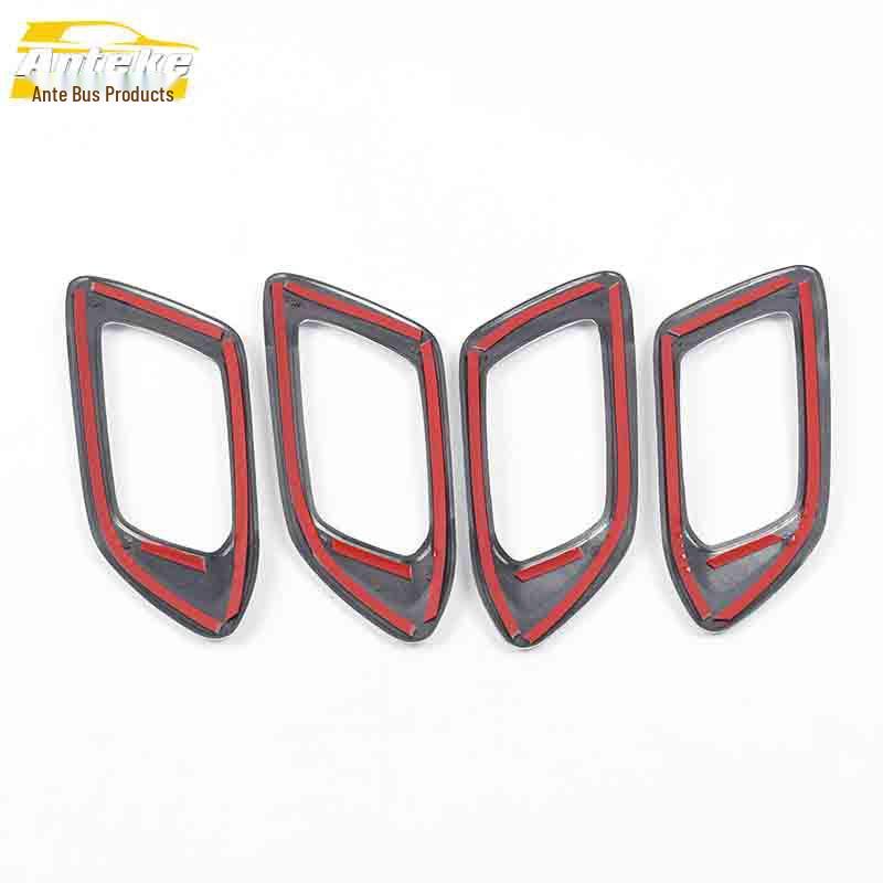 GS4 Interior Door Bowl Electroplated Protective Film Decorative Stickers - Car Accessories