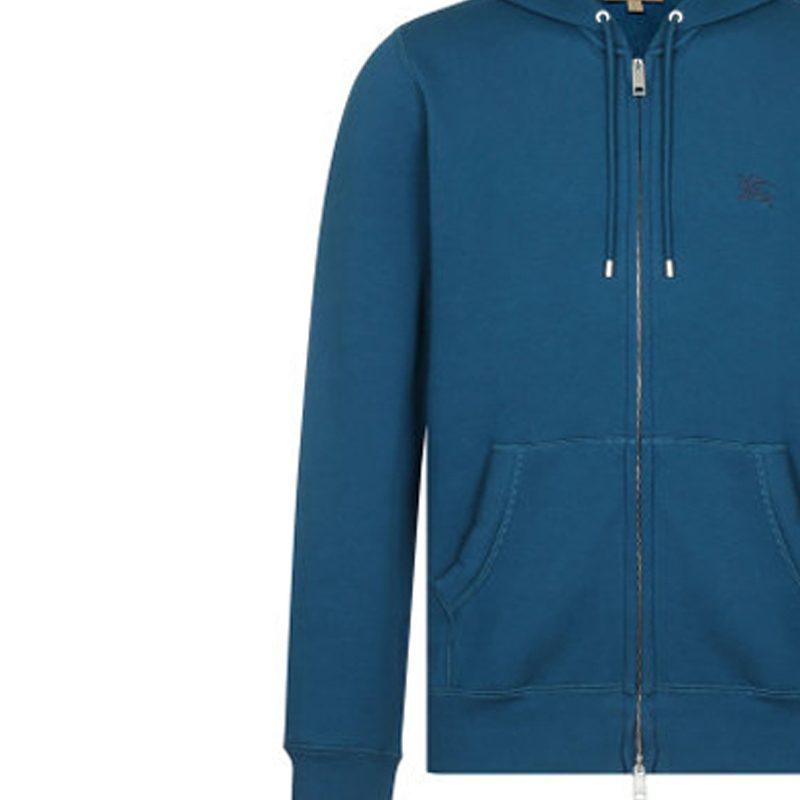 Burberry Clarendon Check Hood Zip Up Hoodie 40504161