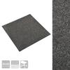 Dalles de tapis de sol - vidaXL - 20 pcs - 50x50 cm - 5 m² - Anthracite - Polypropylène