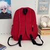 Schoolbag School Bag Junior High School High School Student Japanese Simple Large Capacity Backpack Female Trend Versatile College Student Casual 