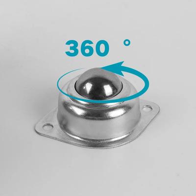 1/2 Inch Nylon Bullseye Conveyor Ball Wheels Roller Skate Universal Casters Assembly Line Wheels