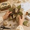 Kits de Costura Completos con Instrucciones Parche Grande Patchwork Kit DIY, Granja de Tela Estilo Retro Decoraciones Puerta Animal Artesanía Kit para