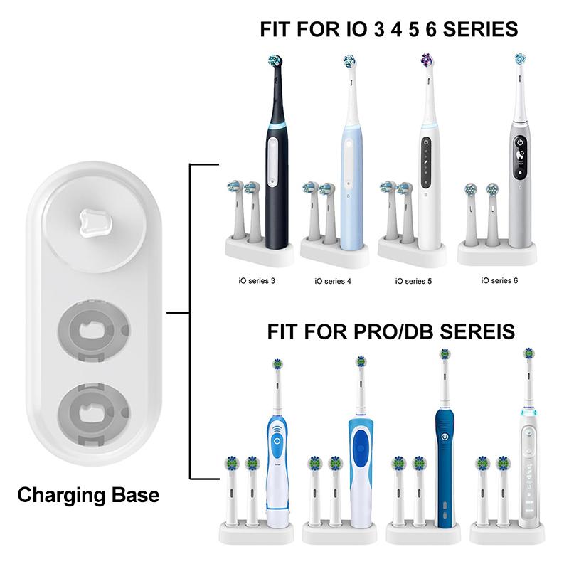 Charging Base For Oral B IO Series D Series Pro Series Electric Toothbrushes iO3 iO4 iO5 iO6 iO7 iO8 iO9 iO10 D12 Pro4000 DB4510 inductive