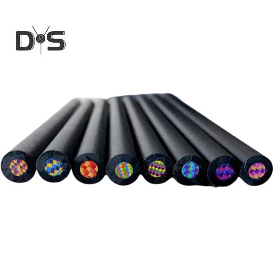 8/12Pcs Gradient Rainbow Pencil Set Kids Adults Giant Colored Pencils Artwork Coloring Sketching Pencil Art School Supplies