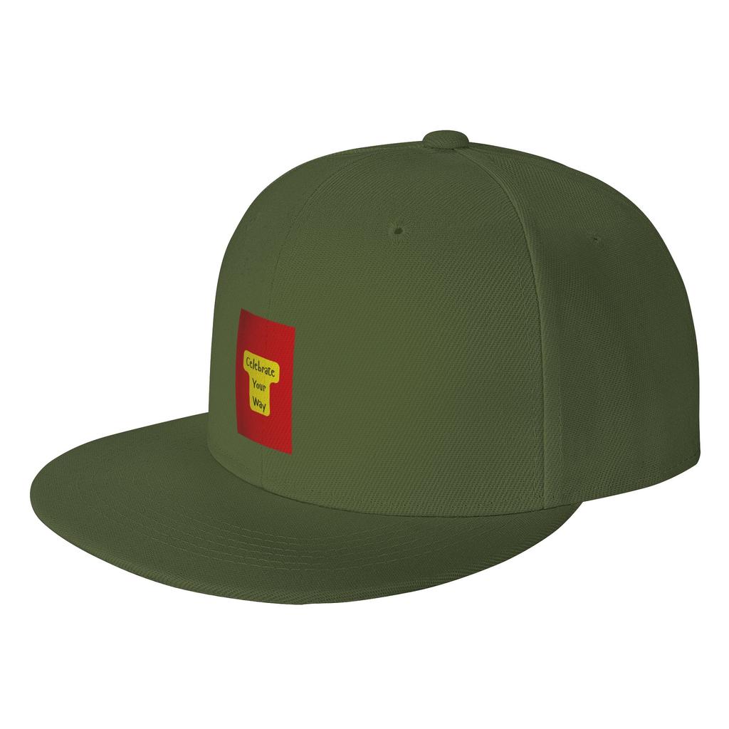 Fashion Celebrate Your Way Flat Brim Sun Hat Shopping And Dating Hats For Unisex