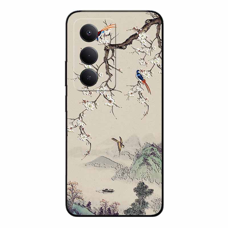 3D Emboss Cases For Redmi 15 5G 4G Relief Emboss Soft Silicone Back Cover For Xiaomi Redmi15 Flower Relief  Funda Redmi 15 4G 5G