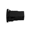 Replacement Power Light Switch Parts Car Black Plastic Blue LED DC 12V