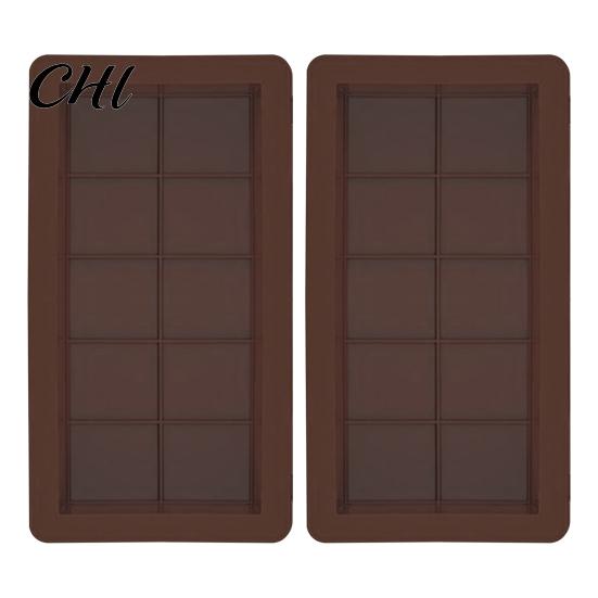 Deep Chocolate Molds 1/2Pcs Large Mold Silicone Candy for Stuffed Bars BPA Free BPA-Free Easy to Clean High Temp Tolerance Homemade Making Supplies