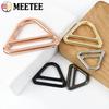2/5/10Pcs Meetee 25-50mm Metal O Rings Buckle Tri-glide Slider Clasp Bag Strap Connect Buckles Belts Adjust Hook DIY Accessories
