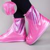 Waterproof Reusable Shoe Covers Non-Slip Rain Shoe Covers Shoe Protectors with Zipper And Drawstring for Men Women Rain Snow Mud Protection