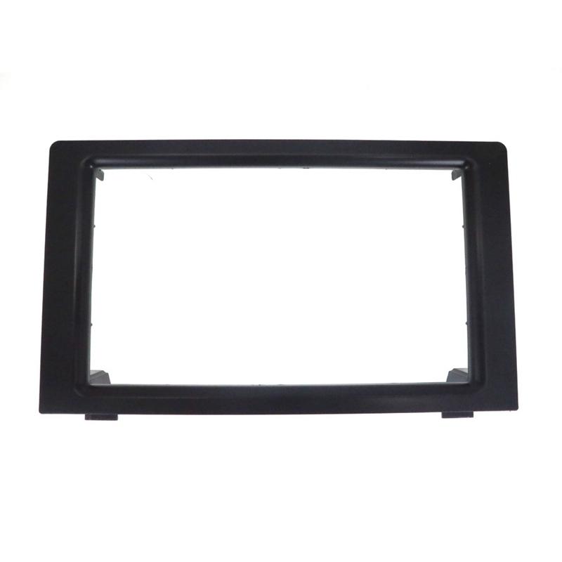 For SAAB 9-3 2007-2011 Car Stereo Radio Fascia Dash Panel 2 Din Frame Trim Kit