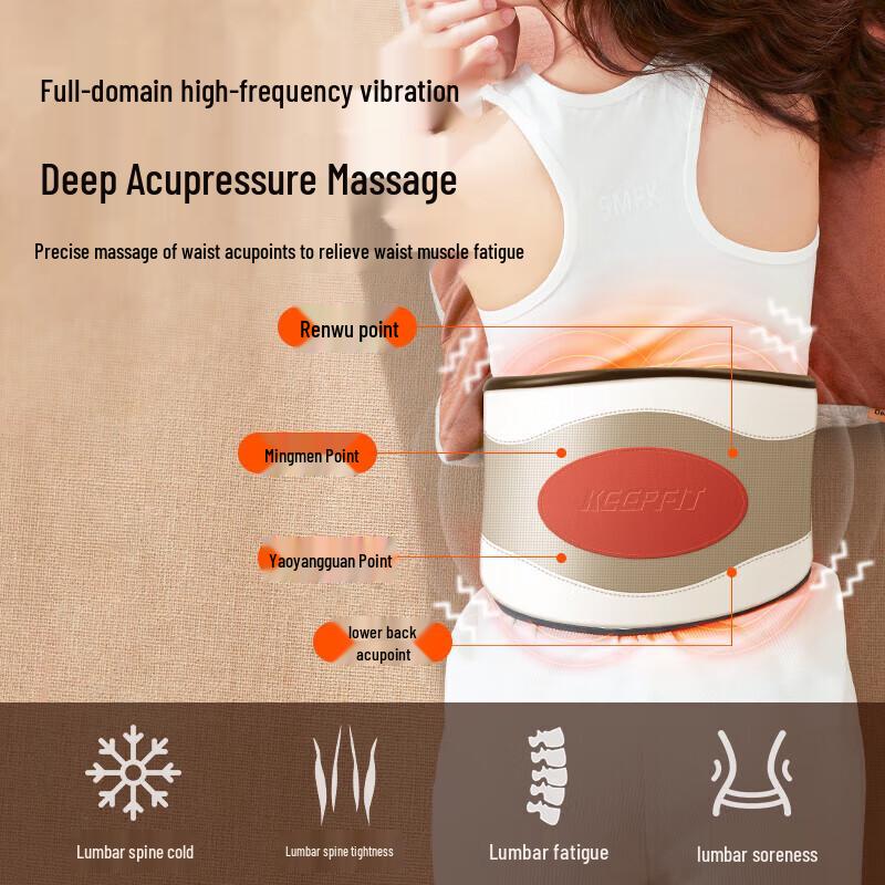 Kopfie Heated Waist Massager CN plug (adapter included)