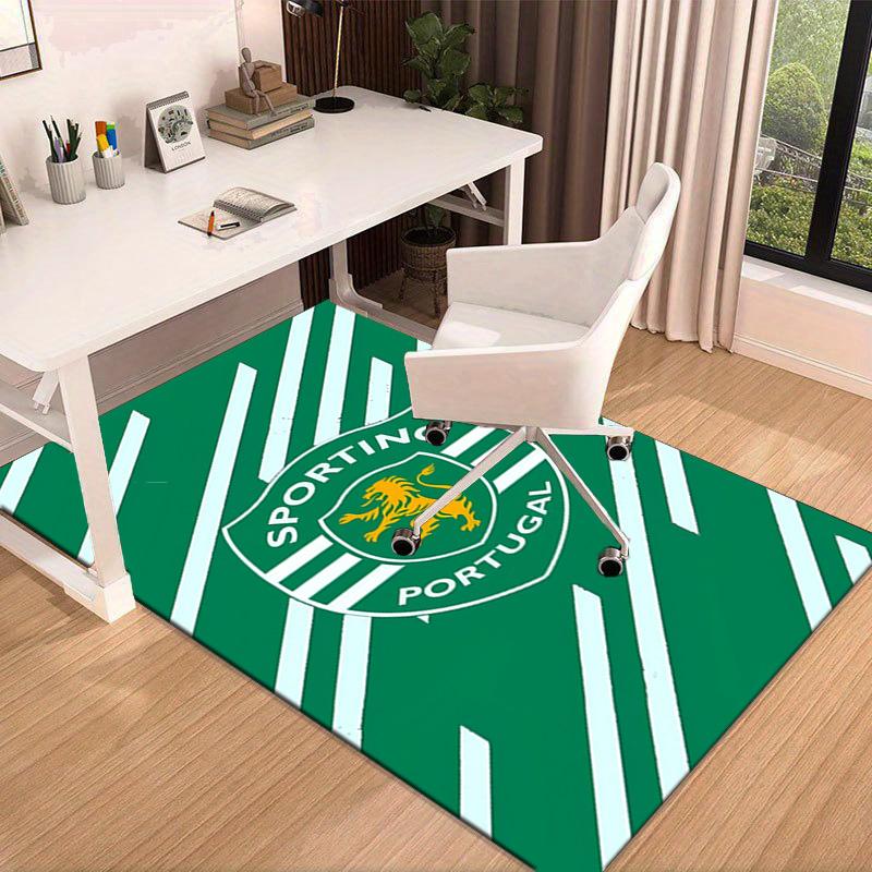 Sporting Cp Crest Emblem Area Rug Office rug, Chair Rug, Decor Carpet Livingroom bedroom Mat, Large Size Fan gifts Christmas gifts