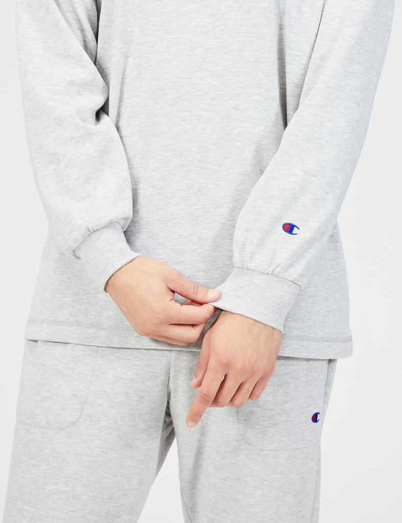 Room Long Long Brushed M [Champion] Wear, Sleeves, Pants, Fleece, Men's Grey_OM8542