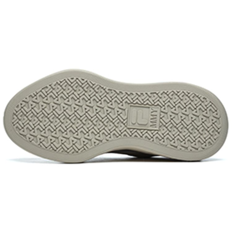 Mihara Yasuhiro X Fila FM-15 Fabric Two-Layer Cowhide Sports Comfortable Low-Top Sneakers Men Sneakers Oyster-Gray F12M214201FOG