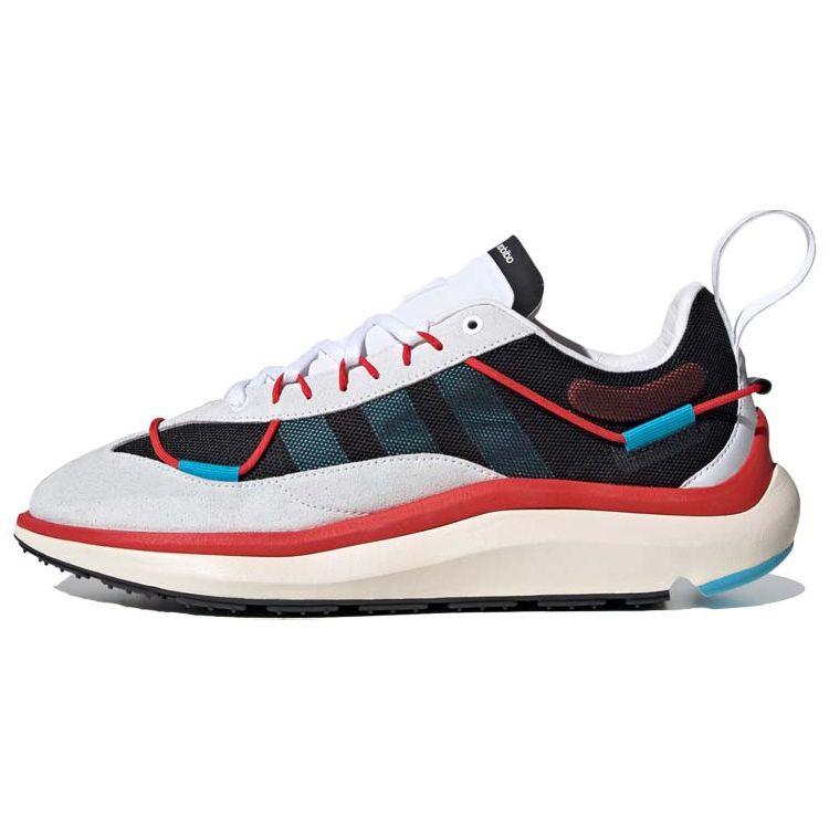 

Кроссовки унисекс adidas Y-3 Shiku Run White Red Cyan Black Signal-Cyan FX1414