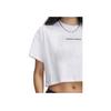 Under Armour Varsity UA Loose Fit Short Sleeve T-Shirt Women Tops White 1389156-101