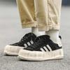 Platform Soled Beggar Shoes Men's Niche Canvas Shoes Dissolving Shoes Dirty Shoes Retro Sports Old Shoes Board Shoes 9808