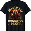 Dracula Halloween Scary Trick Or Treat Spooky Vampire T-Shirt6