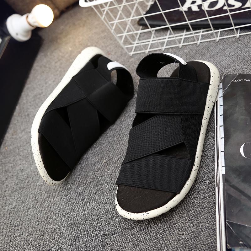 

Мужские/женские сандалии большого размера для отдыха, удобные тапочки на мягкой подошве, лоферы на платформе, размеры 36-44 36 белый