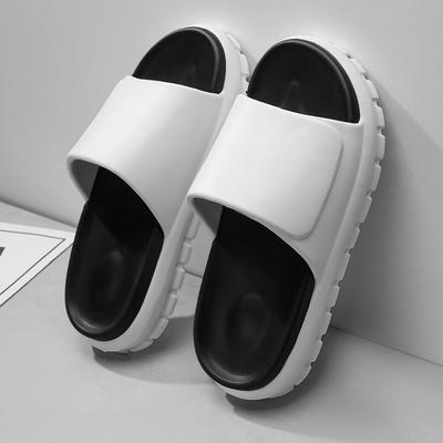Summer Women Slippers Men Sandals Casual Beach Shoes Soft Bottom Slides Thick Platform EVA Anti Slip Home Slippers