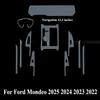 Für Ford Mondeo 2025 2024 Innenraumzubehör Folie Transparentes TPU Schalthebelpanel Navigations-Mittelkonsole PPF Schutz