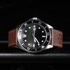 Vintage Handmade Watch Strap 20mm 22mm for Omega Business Leather Straps Black Brown Blue Breathable Porous Sports Watchbands