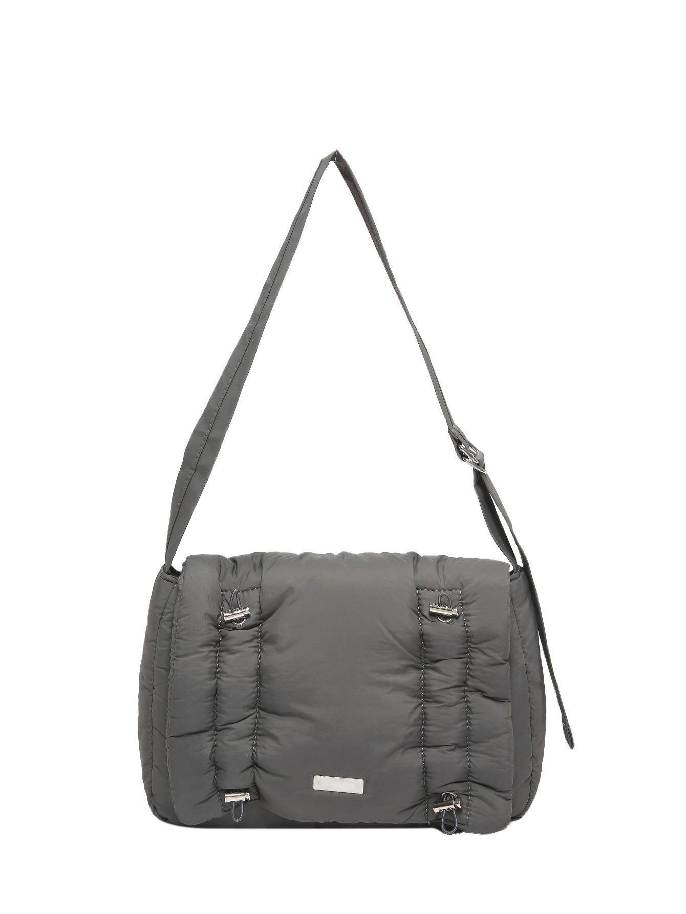 

Stylish and simple cotton clothes shoulder bag 2025 new Korean version of high-end textured women s bag casual versatile messenger bag 32*22*10