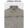 UR Men's 2025 Spring Trendy Ripped Lapel Denim Jacket