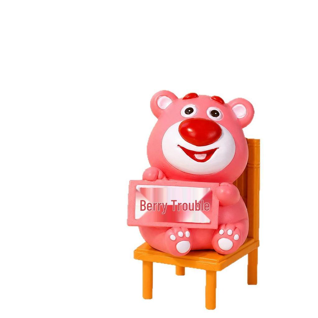 Adorable 'Don't Be Angry' Office Desk Ornament - Resin Birthday Gift