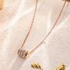 Non-Fading Trendy Titanium Steel Clavicle Necklace for Women - Unique, Stylish, and Simple Waist Chain Jewelry