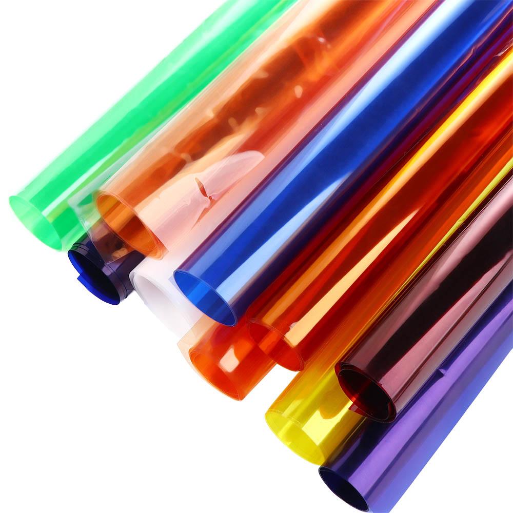 Light Stage Lighting 15.7*19.6" Redhead Light Paper Gels Color Filter Filter Paper Filter Film