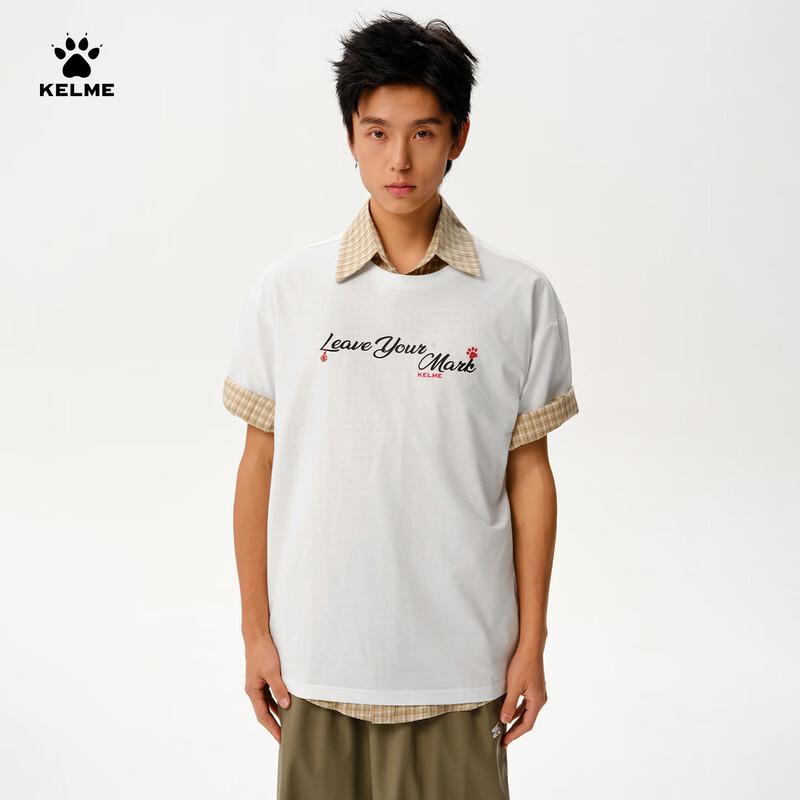 KELME Men's Quick Dry Casual Short Sleeve T-Shirt