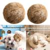 Biodegradables Cotton Cats Rolling Ball Toy Ensuring Quiet Operations For Night Entertainment And Pet Safety