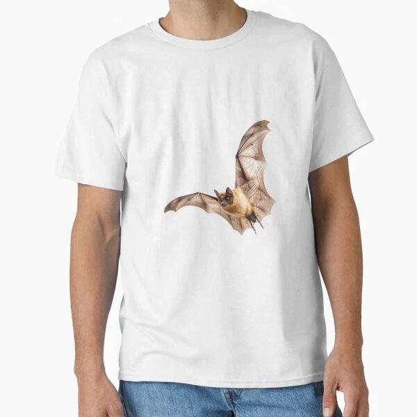 Majestic Bat In Flight At Night Classic TShirt Made In UsaAus TShirt S2xl S