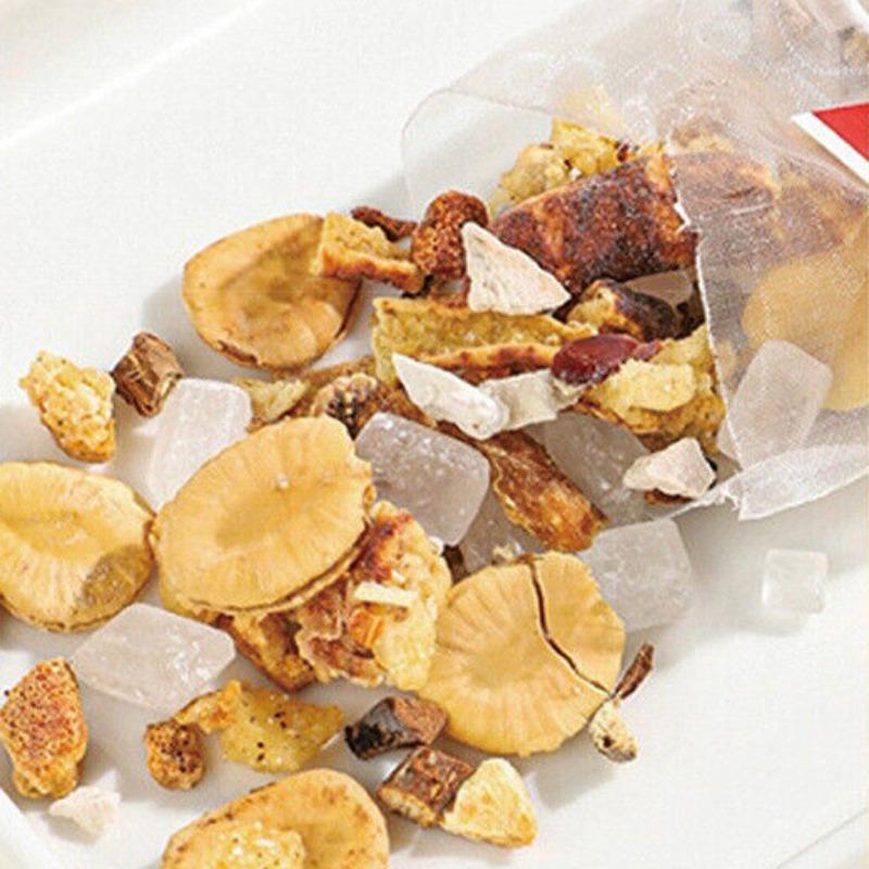 Refreshing Herbal Tea Blend - Invigorating Tangerine peel monk fruit snow pear