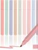 6 buc/set Color Pastel Highlighter Kawaii Papetarie Marker Color Rechizite Scoala Marker Student Highlighter Papetarie japoneza