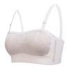 Non-slip chest wrapping, no shoulder straps to prevent underwear, women's small breasts gather, cool feeling, no steel ring, two wear tube top type