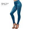 Women Jeans High Waist Slim Denim Print Stretch Pencil Pants for Work