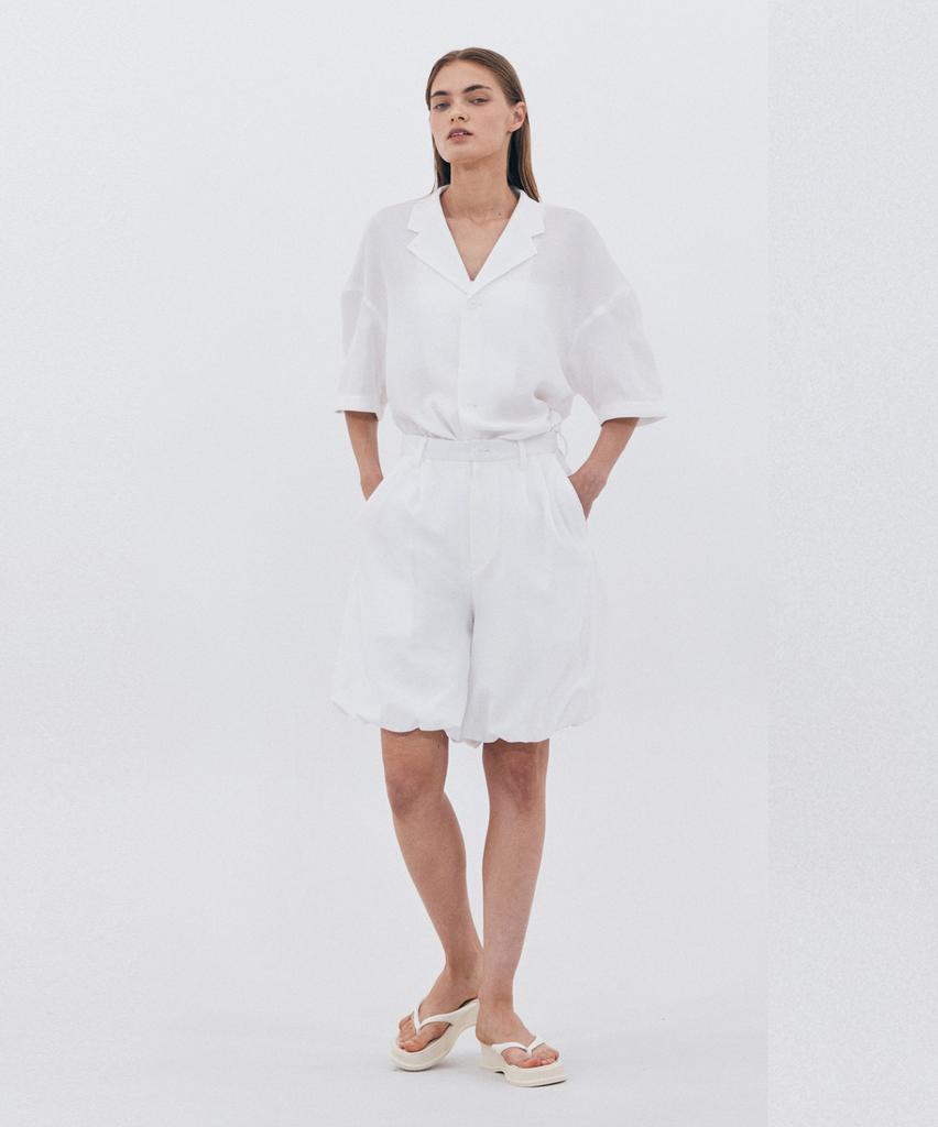 VEDERMI Summer Cotton Balloon Pants (White)