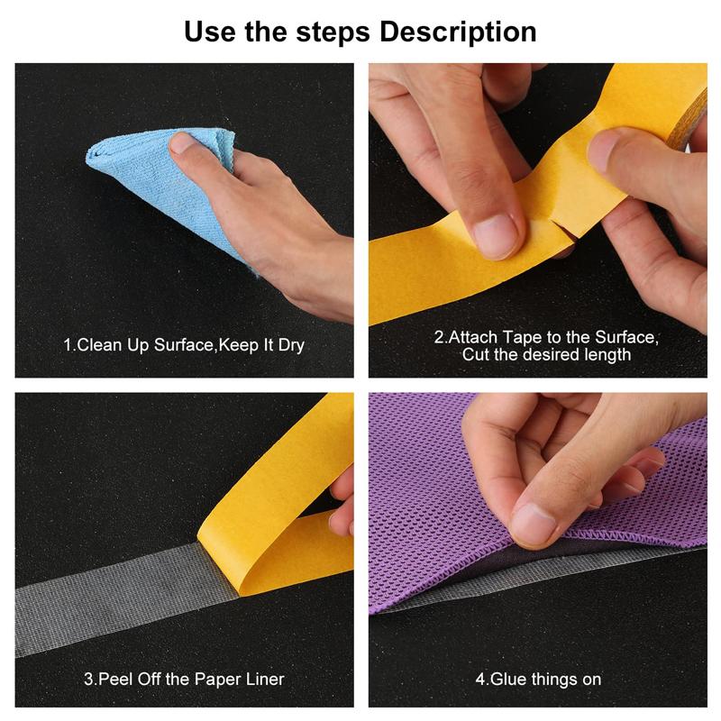 10M Double Sided Carpet Tape Heavy Duty Translucent Mesh Waterproof Super Traceless For Hardwood Floors Mats Wall Hanging Paste