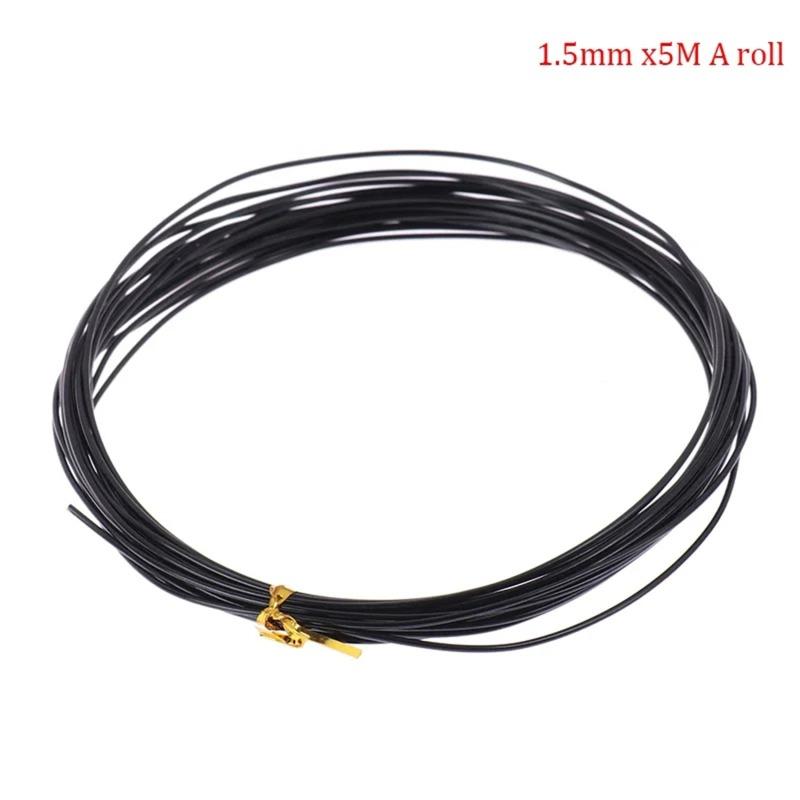 5M Bonsai Wires Aluminum Bonsai Training Wires Modeling Orchard And Garden Tools Plant DIY Shape Accessories 1Mm-3Mm Home Use