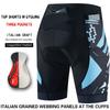 Mens Cycling Shorts With 3 Pockets 5/8 Length Road Bike Apparel Quick-Dry Breathable Performance Wear