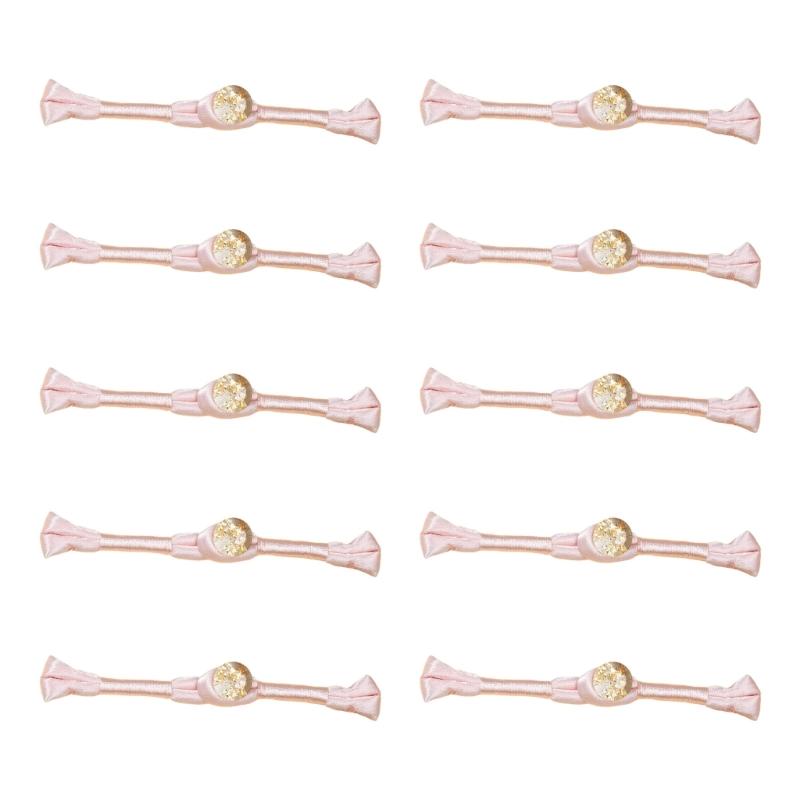 10Pcs Button Cheongsam Knot Button Fasteners Chinese Closures Buttons for Chinese Cloaks Dress Sewing Craft Project