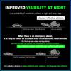 4PCS Car Door Safety Warning Reflective Mark Sticker Car Styling For Volvo XC60 XC90 S60 S80 S40 V40 V60 V70 V50 XC70