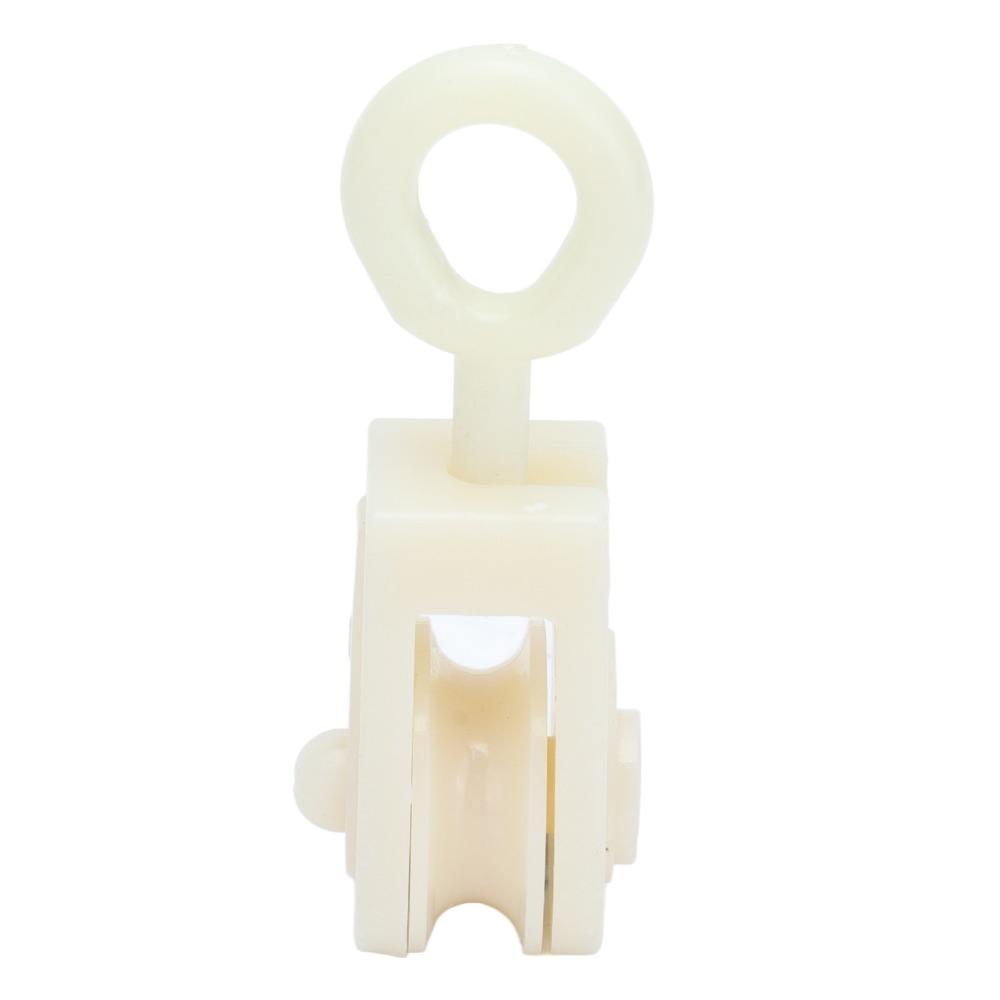 25pcs Plastic Fixed Pulley System Enclosed Chicken House Pulley Livestock Pulley  Livestock Farm