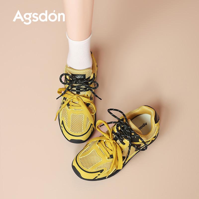 Augustine silver German training shoes women's 2025 new summer platform functional barefoot shoes ballet Forrest Gump sports shoes